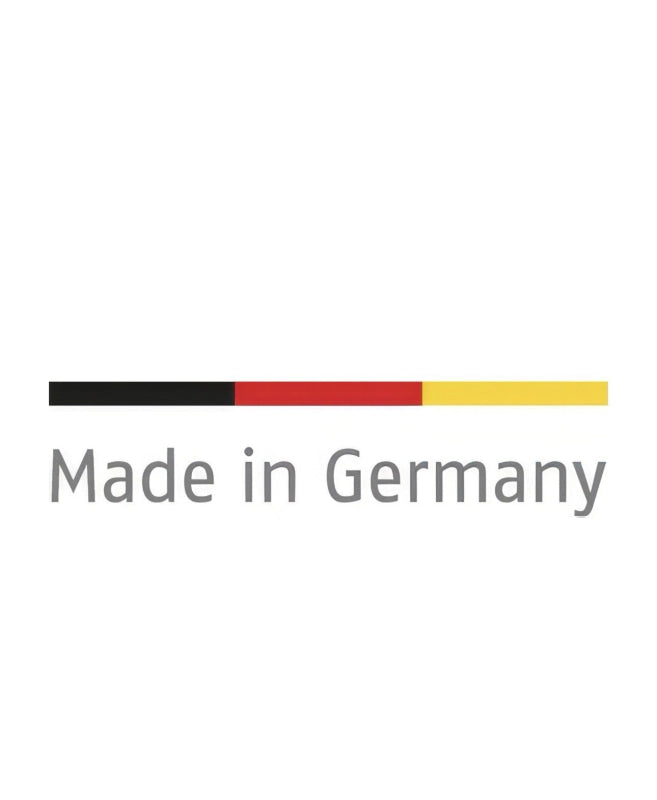 Made in Germany Label mit deutscher Flagge auf ABUS Bordo Granit 6500K/120 SH Schloss