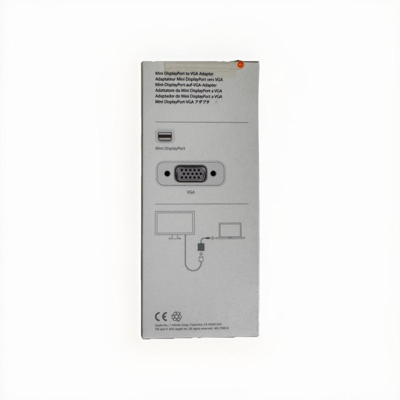 Apple Mini DisplayPort auf VGA Adapter A1307 – Original, Mini DisplayPort zu VGA Adapter