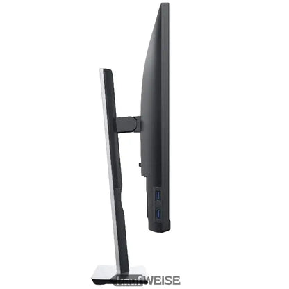 Dell P2421DC 24-Zoll QHD-Monitor mit USB-C-Docking und höhenverstellbarem Silberständer