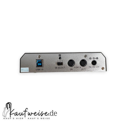 Silberner HuddleCamHD HC10X-GY-G3 PTZ Kamera Controller mit USB 3.0 und IR