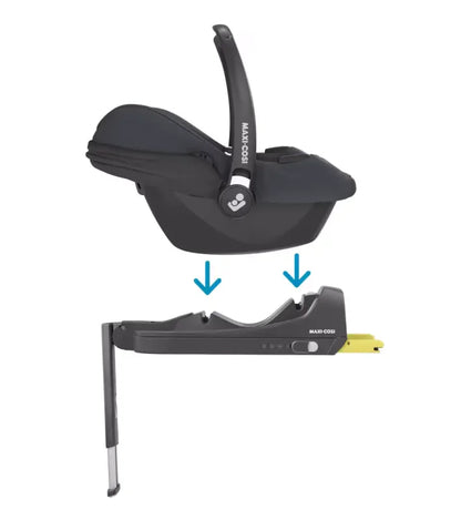 Schwarzer Maxi-Cosi CabrioFix i-Size ISOFIX Basis mit verstellbarem Griff