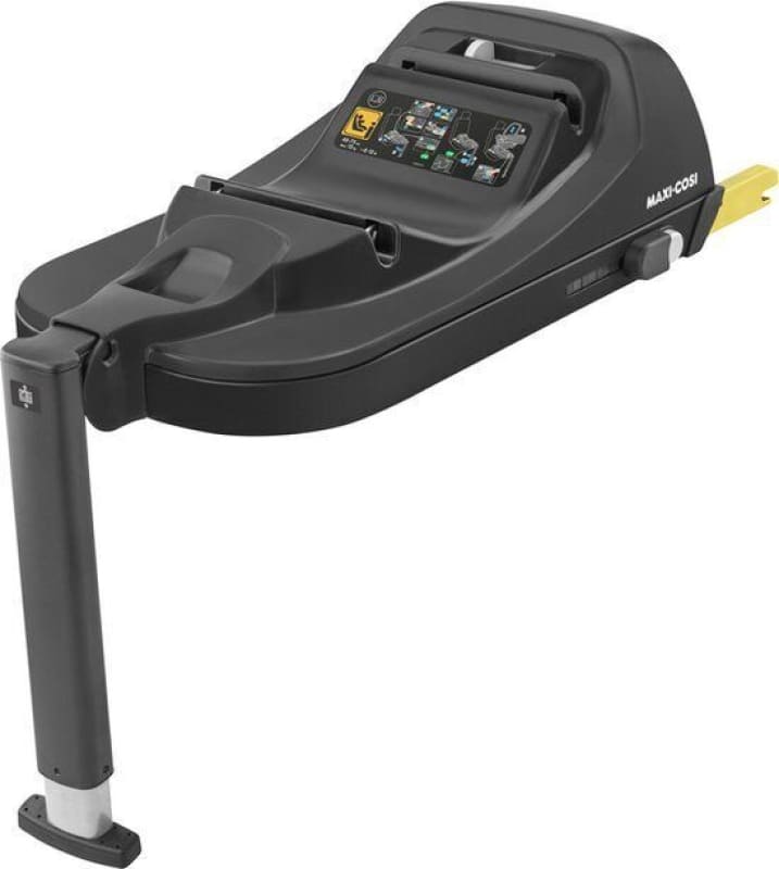 Schwarzer Autositzbasis mit Stützbein für Maxi-Cosi CabrioFix und ISOFIX Basisstation