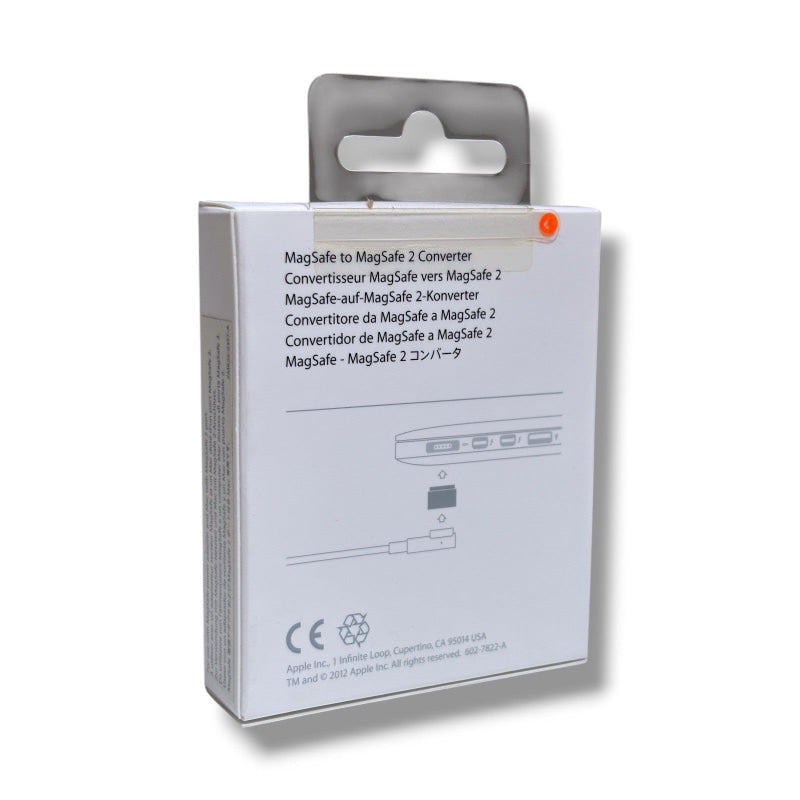 Weißer Apple MagSafe zu MagSafe 2 Konverter in Originalverpackung für MacBook