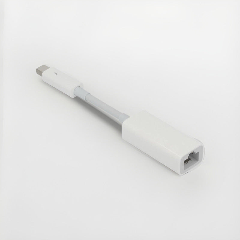 Weißer USB auf Ethernet Adapter für MacBook Original Apple Thunderbolt A1433