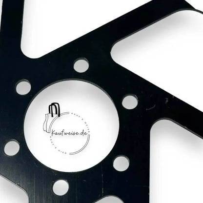 Schwarzer Metallrotor der Original Vanmoof Bremsscheibe 160mm für S3 und X3 Modelle