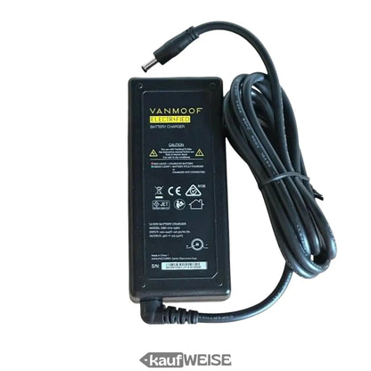 Schwarzes Vanmoof Original Ladegerät für Electrified Modelle mit Kabel