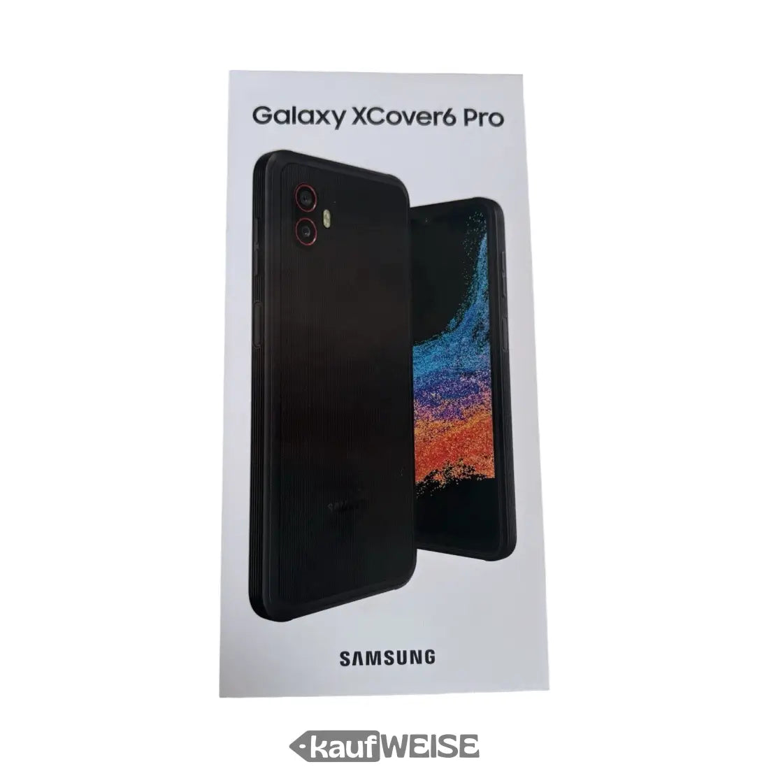 Samsung Galaxy XCover 6 Pro G736 5G Smartphone schwarz mit Dual-Kamera