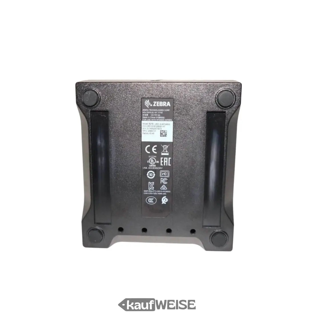 Schwarze Zebra Druckerbasis für Zebra RFD8500 RFID Scanner und Bluetooth Nutzung